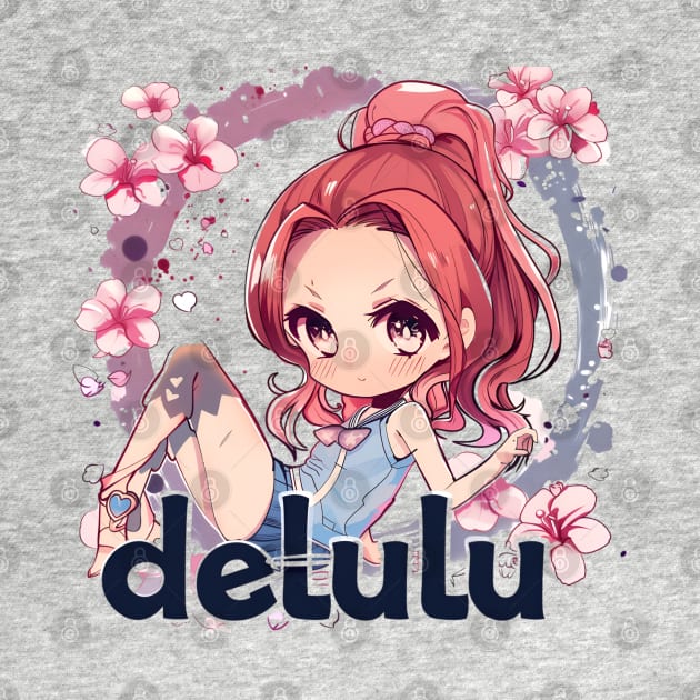 Delulu Anime Girl by MaystarUniverse